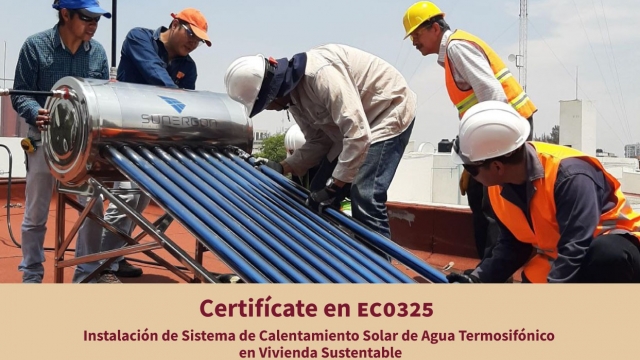 Instalación de Sistemas de Calentamiento Solar de Agua Termosifónico en Vivienda Sustentable