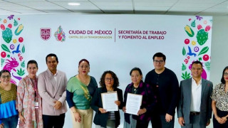 Nuestra Directora General, @G_RamosSotelo, acompañó a la titular de @TrabajoCDMX , @Ines_GONI